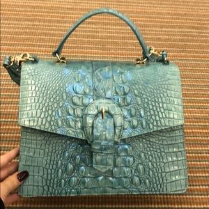 Brahmin crocodile bag